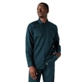 thumbnail image 1 of Dickies Men's Long Sleeve Work Shirt, Reflecting Pond, S, 1 of 4