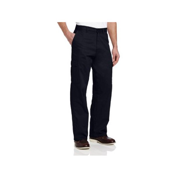 Dickies Men's Loose Fit Cargo Work Pant, Dark Navy, 44x32