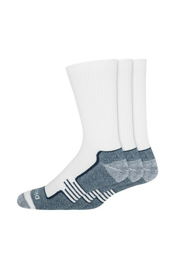 Men's Mid-Weight Crew Socks 3pk - 6-12