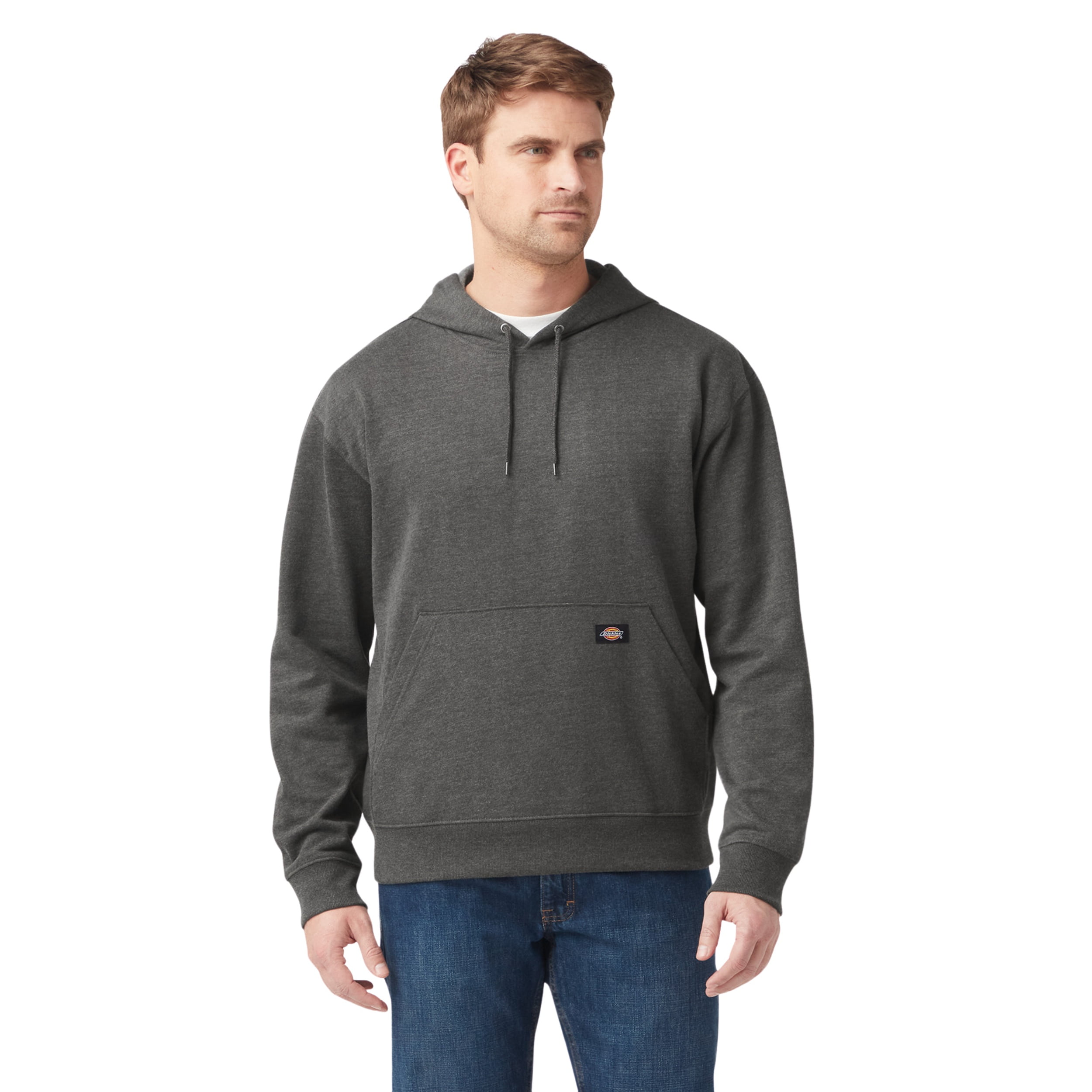 HOLIDAY DICKIES S商品 Dickies Men's Midweight Fleece Hoodie, Dark Heather Gray, L
