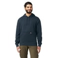 thumbnail image 1 of Dickies Men's Midweight Fleece Hoodie, Dark Navy, 2X Tall, 1 of 5