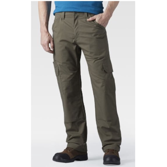 Dickies Men's Men'S Moss Green Duratech Ranger Ripstop Cargo Work Pants - WP702MS 38W x 30L