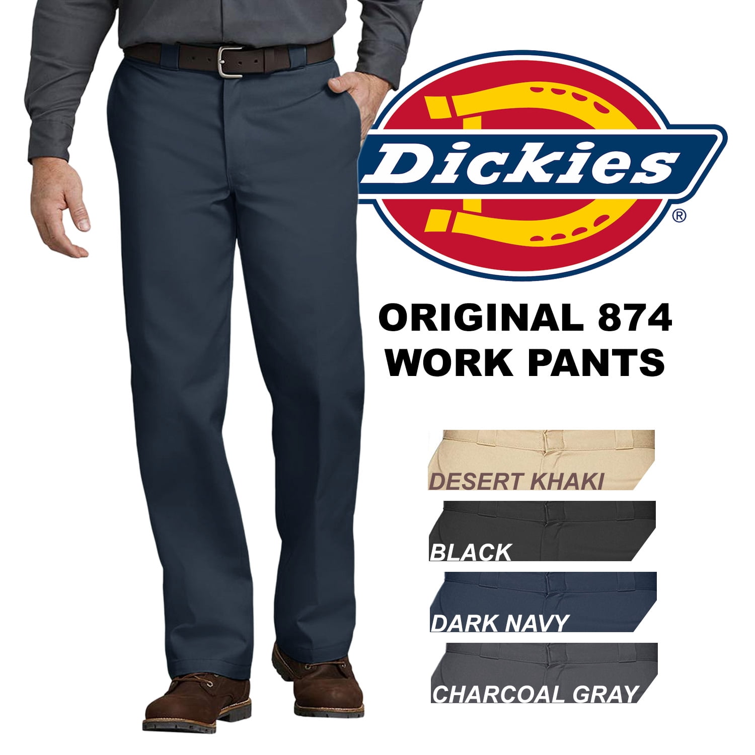 Dickies Men's Original 874 Work Pant - Walmart.com