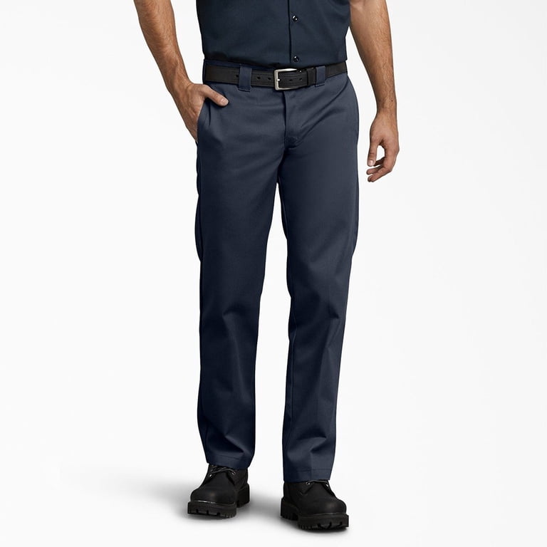 Dickies Men's Pants Straight Leg Slim Fit Durable Wrinkle