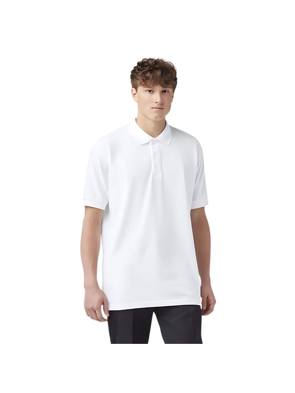 Dickies Men's Pique Short Sleeve Workwear Polo