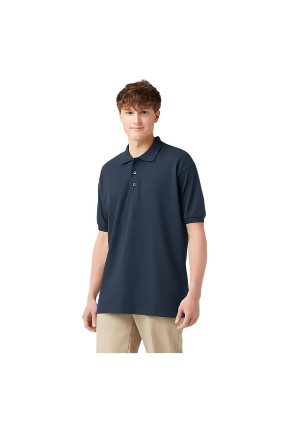 Dickies Men's Pique Short Sleeve Workwear Polo