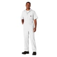 thumbnail image 1 of Dickies Men's Poplin Short Sleeve Coveralls, Lightweight Workwear Uniform, Zipper Front, Durable Fabric, Ideal for All-Day Wear, 1 of 5