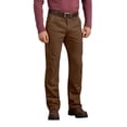 thumbnail image 1 of Dickies Men's FLEX Regular Fit Duck Double Knee Pants, Stonewashed Timber Brown, 36X30, 1 of 5
