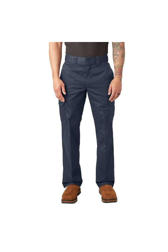 Men's Relaxed Fit Cargo Work Pants – Durable Cotton Blend, Wrinkle-Resistant, Multi-Pocket Design for Comfort & Utility