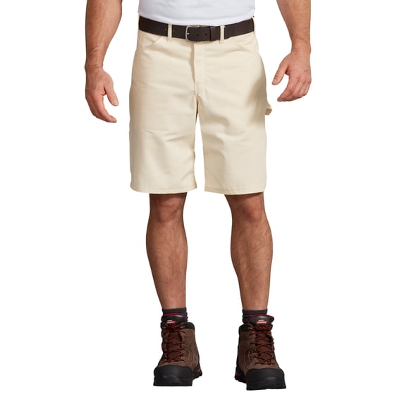 Dickies Men's Relaxed Fit Carpenter Painter Shorts - 11", Natural Beige, 38