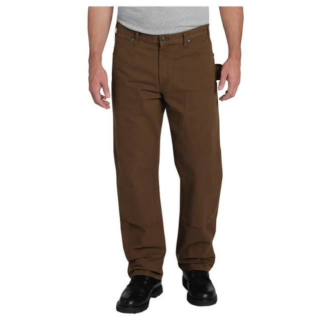 Dickies Men's Relaxed Fit Double Front Duck Pant - Walmart.com