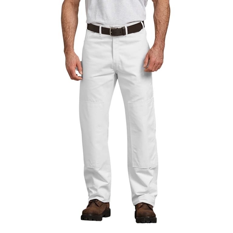 パンツ Dickies Double Knee White Carpenter Dickies Men's Relaxed Fit Double Knee Carpenter Painter's Pants