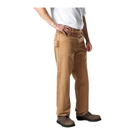 Dickies Men's Relaxed Fit Straight-Leg Carpenter Duck Pant - BROWN DUCK _30 - 30