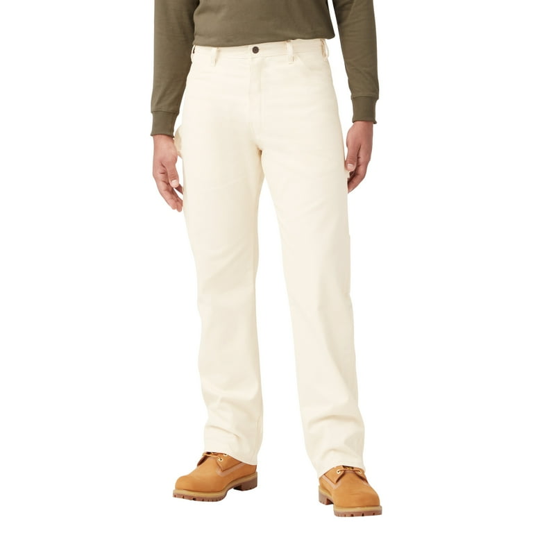 Dickies Men's Durable Painter's Pants 32x30 Natural, Cotton