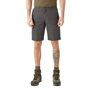 Dickies Men's Relaxed Fit Work Shorts, 11", Mushroom, 58