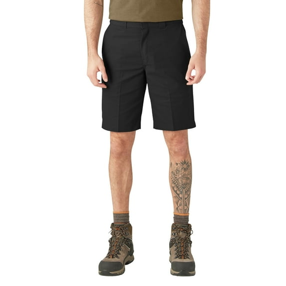 Dickies Men's Relaxed Fit Work Shorts, 11", Mushroom, 49