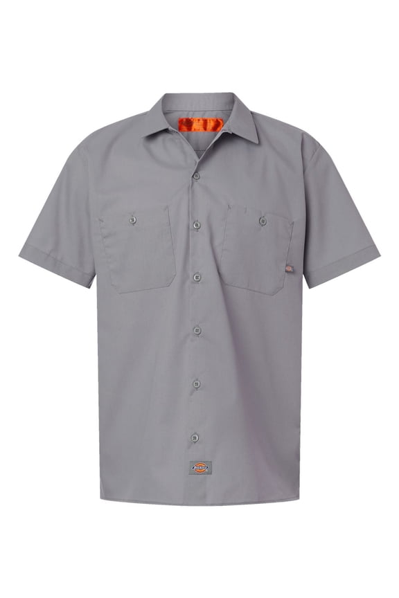 S535 Industrial Short Sleeve Work Shirt - Graphite Grey - S