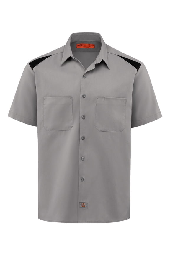 men's 4.6 oz. performance team shirt - black/ smoke - l