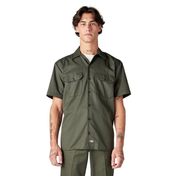 Dickies Men's Short Sleeve Twill Work Shirt