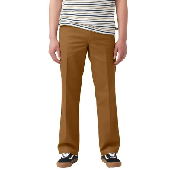 Dickies Men's Skateboarding Regular Fit Twill Pants, Brown Duck, 30W x 34L