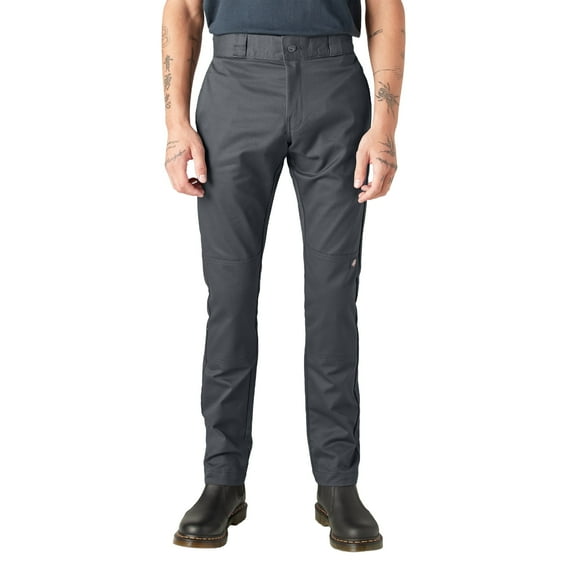 Dickies Men's Skinny Fit Double Knee Work Pants
