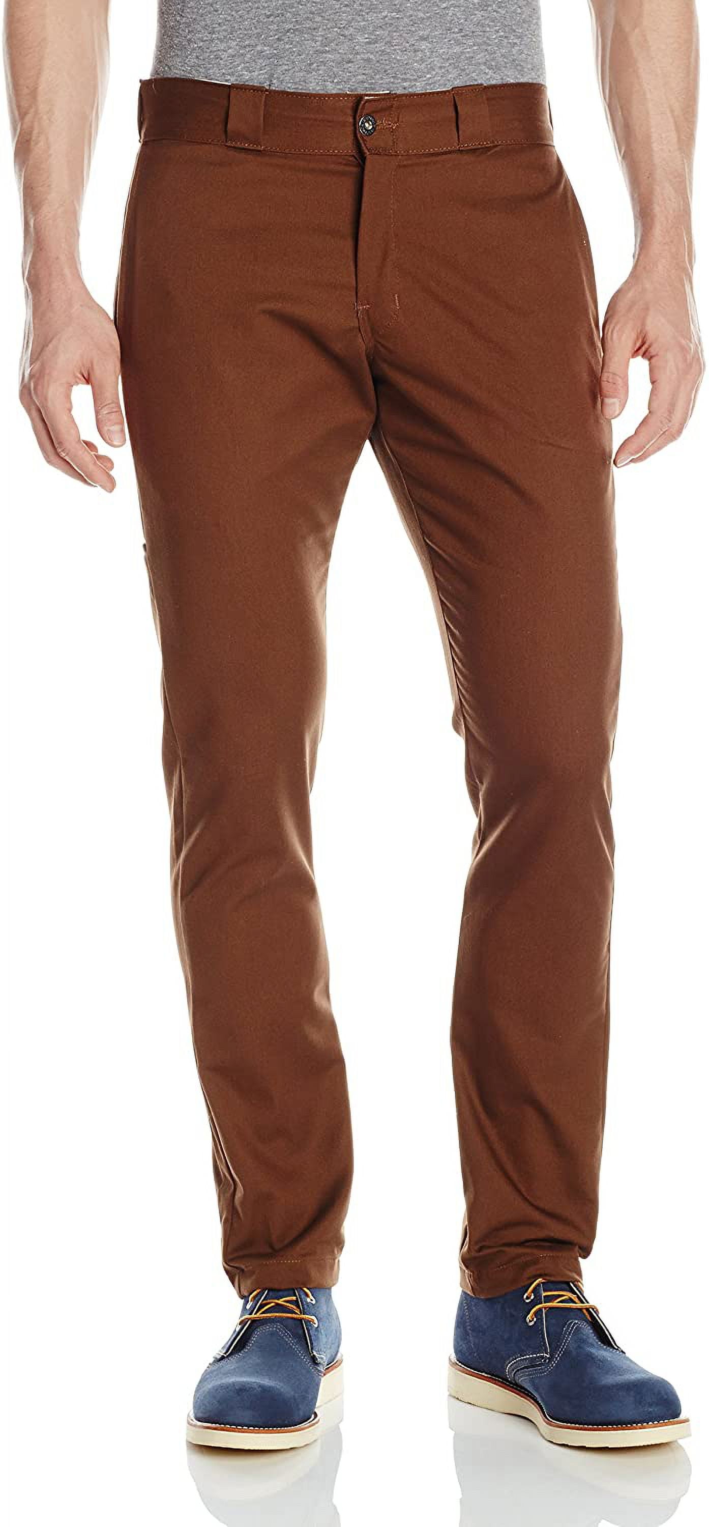 Dickies Men's Durable Flex Range Skinny Straight Fit Work Pant with