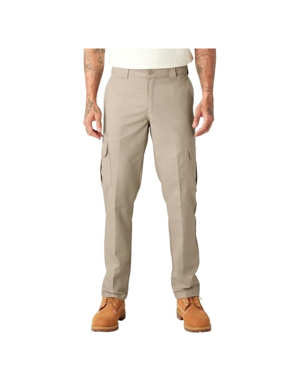 Men's Slim Fit Cargo Pants, Desert Sand, 28X32