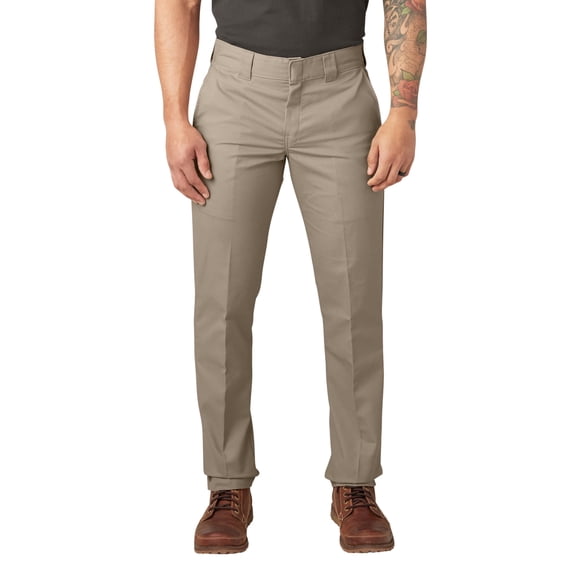 Dickies Men's Slim Fit Tapered Leg Multi-Use Pocket Work Pants