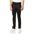 thumbnail image 1 of Dickies Mens Slim Skinny Fit Twill Work Casual Pants, Black, 28W x 30L US, 1 of 2