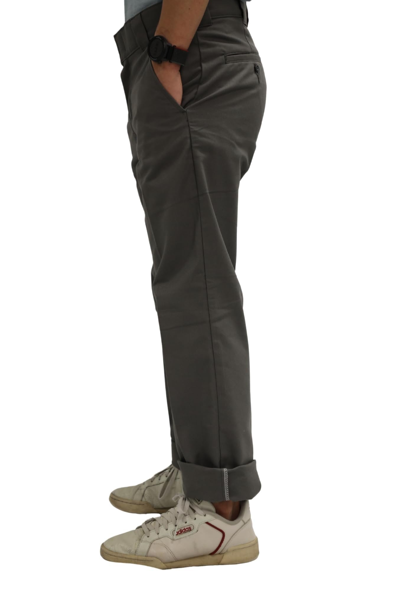 Dickies Men's Slim Tapered Work Pants Stretch Twill, Wrinkle