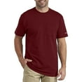thumbnail image 1 of Dickies Men's T-Shirt Casual Front Pocket Short Sleeve Crew Neck Workwear Tee, Burgundy, L, 1 of 2