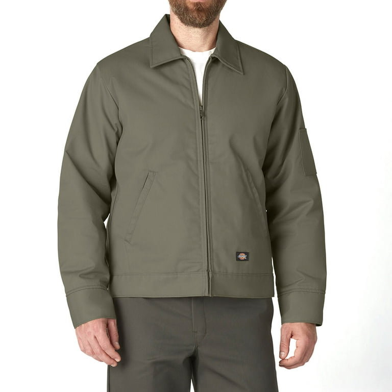 Zip S Moss Up Eisenhower Dickies Men\'s Jacket Insulated TJ15 Green