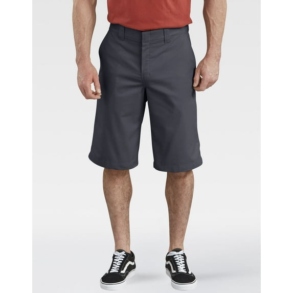 Dickies Men's WR660 13" Flex Active Waist Flat Front Stretch Shorts Charcoal 32