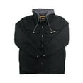 thumbnail image 1 of Dickies Men's Water Repellent Duck Hooded Workwear Shirt Jacket, 1 of 8