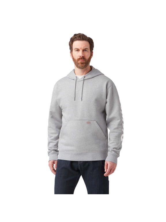 Men's Water Repellent Sleeve Logo Hoodie