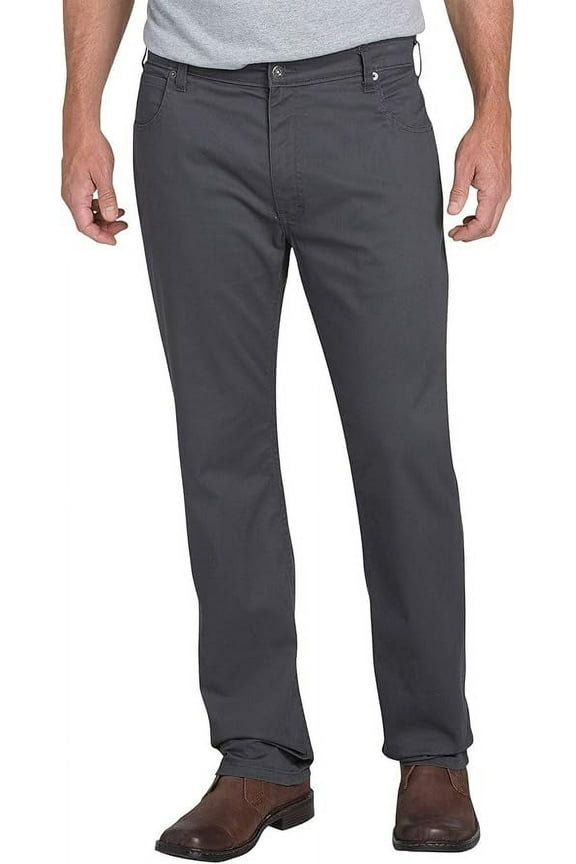 Men's X-Series Athletic Fit Twill Pants - Straight Leg (Charcoal Heather Grey, W36 x L30)