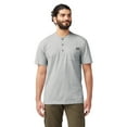 thumbnail image 1 of Dickies Men's and Big Men's Heavyweight Short Sleeve Henley T-Shirt, 1 of 4