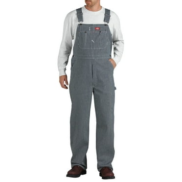 Dickies Men's and Big Men's Hickory Striped Bib Overalls