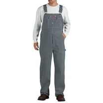 Dickies Men's and Big Men's Hickory Striped Bib Overalls
