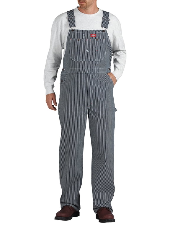 Men's and Big Men's Hickory Striped Bib Overalls