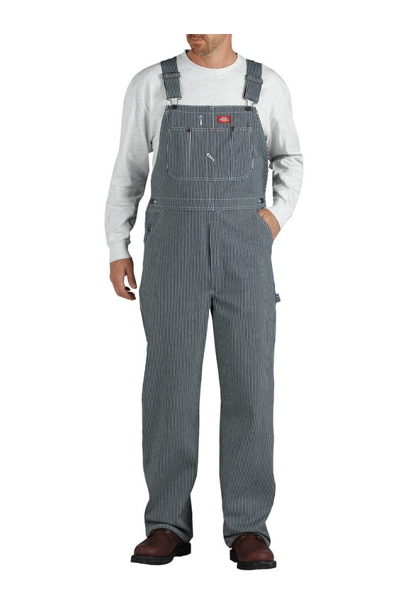 Men's and Big Men's Hickory Striped Bib Overalls