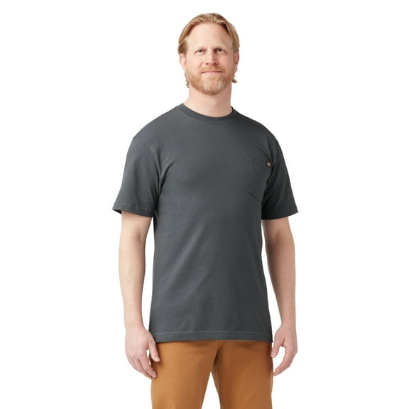 Dickies Men's and Big Men's Lightweight Short Sleeve Pocket Work T-Shirt