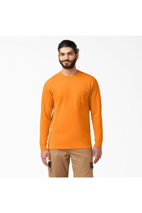 Men's and Big Men's Long Sleeve Heavyweight Pocket T-Shirt