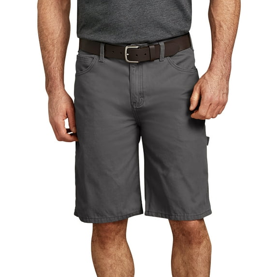 Dickies Mens 11" Relaxed Fit, Triple-Stitched Lightweight Duck Carpenter Shorts