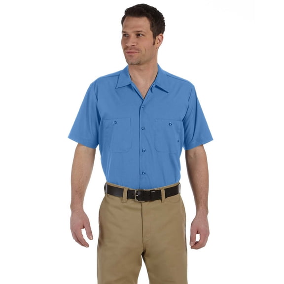 Dickies Mens 4.25 oz. Industrial Short-Sleeve Work Shirt