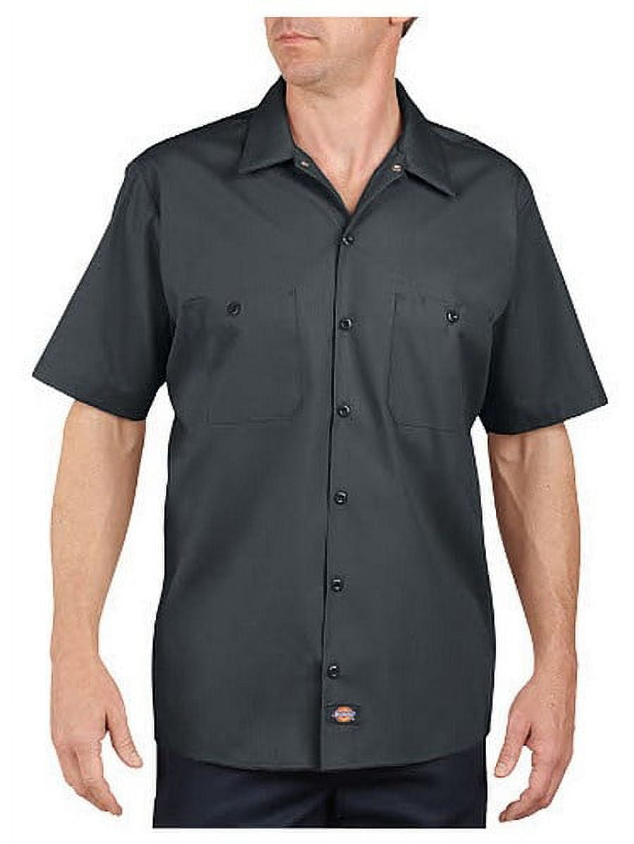 Dickies Mens 4.25 oz. Industrial Short-Sleeve Work Shirt