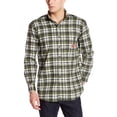 thumbnail image 1 of Dickies Mens Flame-Resistant Long Sleeve Plaid Shirt, 1 of 2