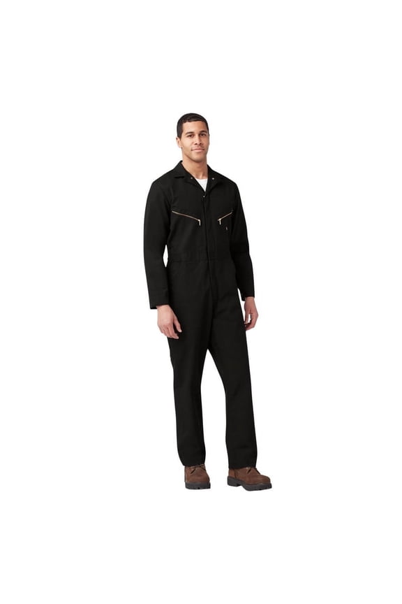 Mens Long Sleeve Deluxe Blended Twill Coverall