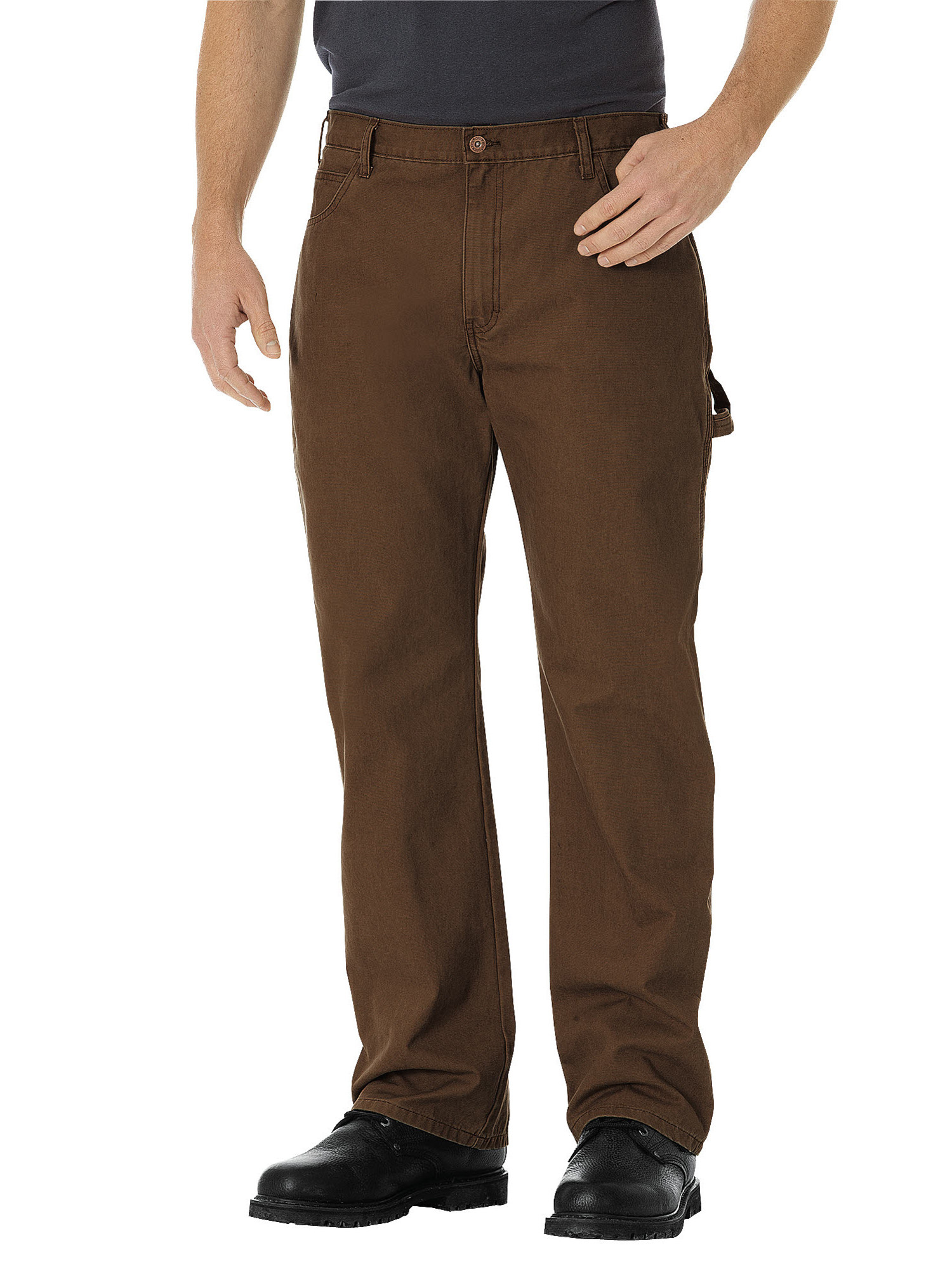 Dickies Mens Relaxed Fit Straight Leg Carpenter Duck Jeans - image 1 of 2