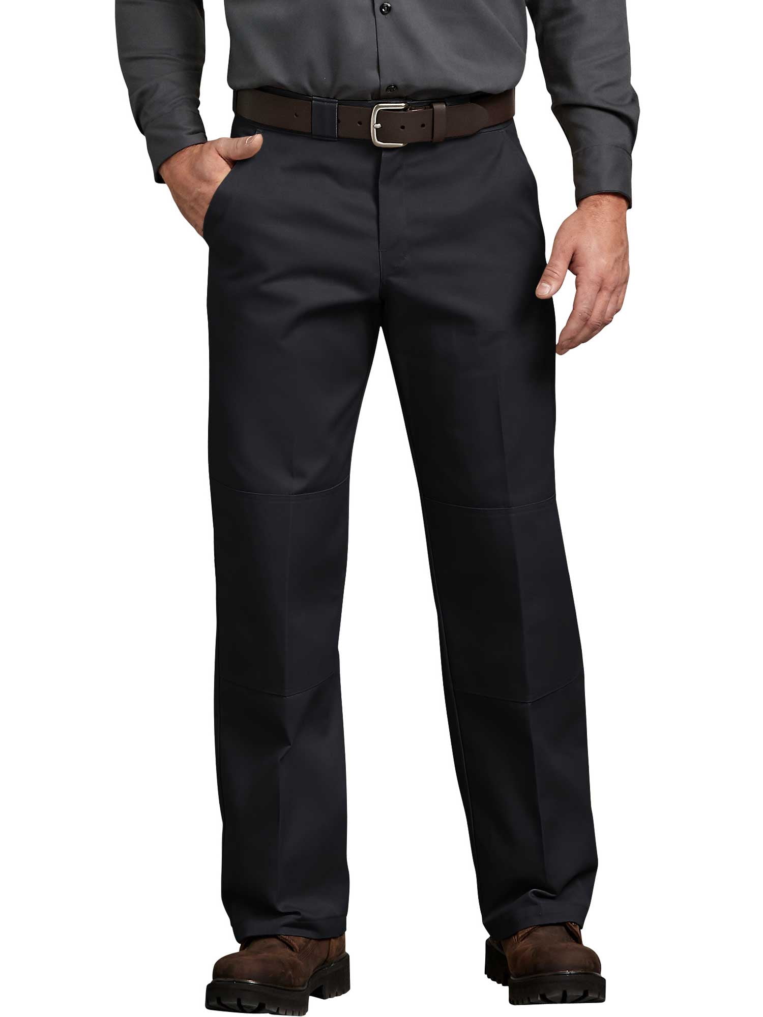Dickies Mens Relaxed Fit Straight Leg Double Knee Pants   Walmart.com